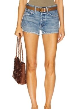 Agolde Parker Denim Shorts